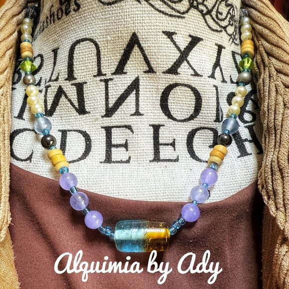 Alquimia Multicolor Beaded Necklace - Picture 3 of 7